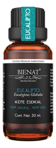 Aceite Esencial De Eucalipto 30 Ml 100% Natural 100% Puro