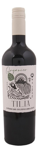 Botella Vino Tinto Orgánico Malbec Tilia 750ml