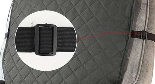 Imagen 4 de 5 de Funda Cobertor Mueble 3 Cuerpos Reversible + Banda Elástica