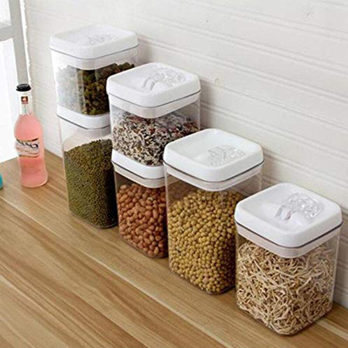 Imagen 3 de 8 de Juego De 4 Recipientes Topper Hermeticos. Ideal Para Cocina