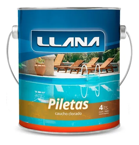 Pintura Para Piletas Caucho Clorado - 4lt