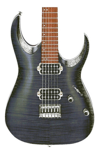 Ibanez Rga42fm-tgf Guitarra Rga Gris Transparente Mate 6 Cda Color Transparent gray flat Material del diapasón Jatoba Orientación de la mano Diestro