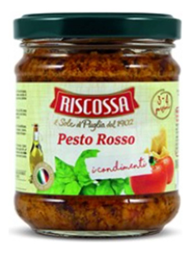 Salsa Pesto Roja Riscossa 180gr