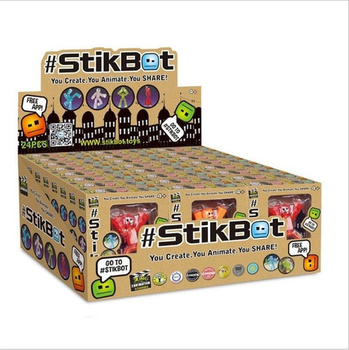 Stikbot Random Color Puppet Sucker Doll Joint Puppet Toys Fr