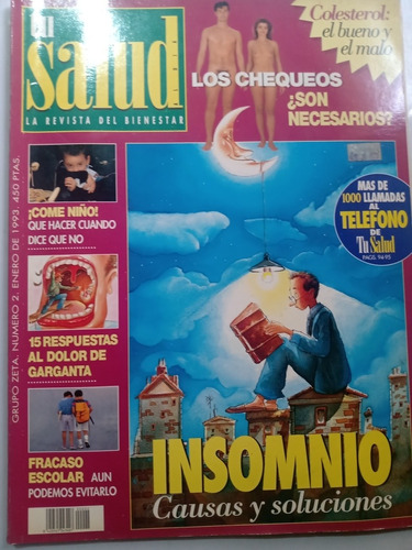 Revista Tu Salud No. 2 Enero 1993 Insomnio 