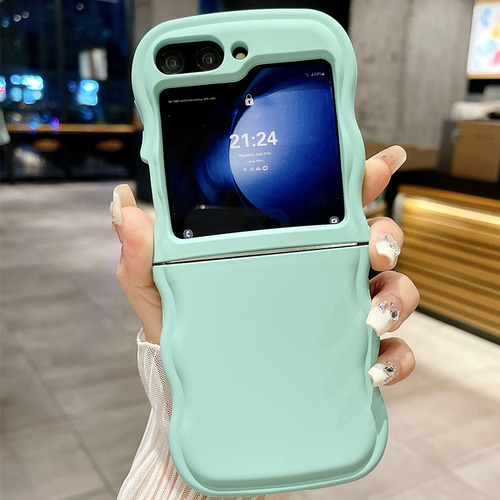Para Samsung Zflip6 Funda Simple Color Sólido