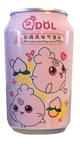 Refresco Pokemon Qdol Sabor Melocoton Durazno 330ml