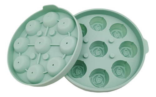 Bandeja Para Cubitos De Hielo De Silicona Bandejas De Hielo
