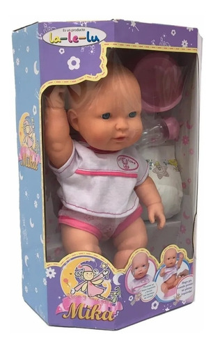 Muñeca Bebe Bebote Mika Llora Y Hace Pis La-le-lu