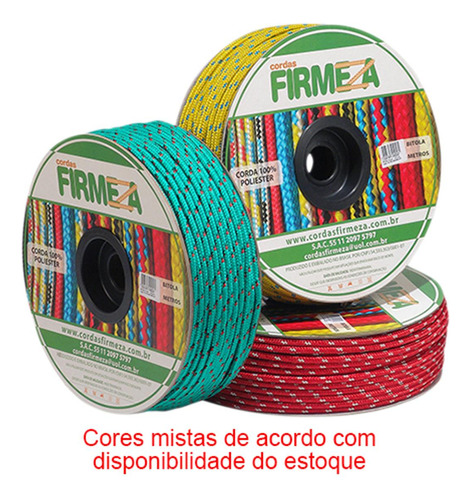 Corda Poliest.firmeza 12mm-105mt Carret