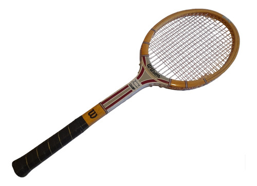 Raqueta Wilson Jimmy Connors Champ 4 3/8 Vintage De Madera