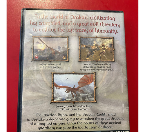 Drakan The Ancient Gates Ps2 Oldskull Games (Usado)