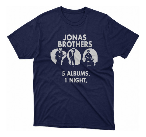 Polera Estampada Jonas Brothers - The Album Tour 2