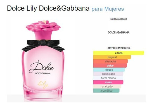Perfume Dolce & Gabbana Dolce Lily Edt 50ml Dama