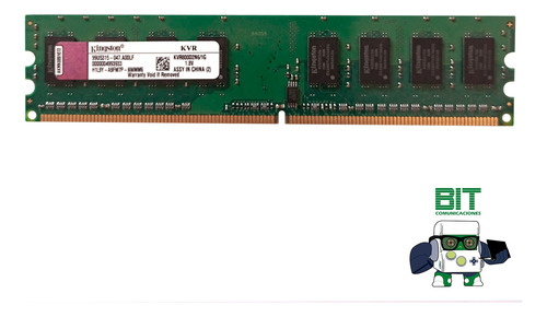 Memoria Ram Dimm Kingston Ddr2 1gb 800mhz