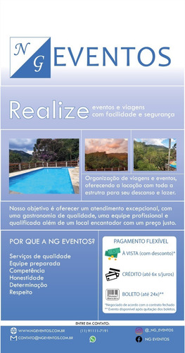 Imagem 1 de 1 de Festa / Viagens / Buffet