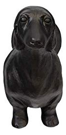 Soporte Para Toallas De Papel Dachshund, Bronce