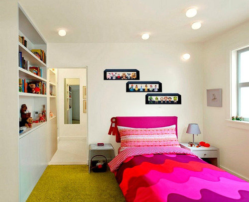 3 Nichos Decorativos De Parede Mdf Preto 15mm Quarto Sala
