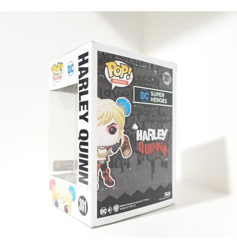 Funko Pop! Dc Super Heroes - Harley Quinn 301 Gamestop (Usado)
