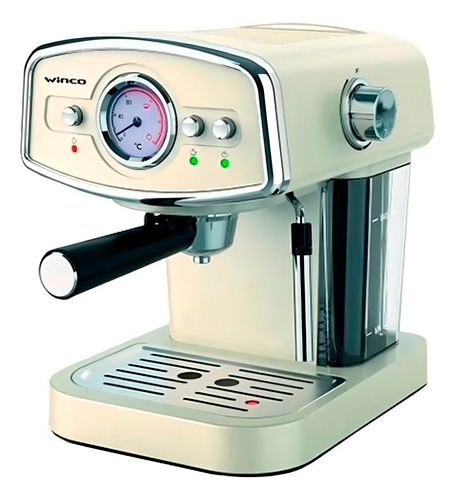 Cafeteira automática de café expresso branco Winco W1921