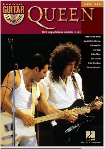 Queen - Guitar Play Alone 8 Partituras Tablaturas Guitarra
