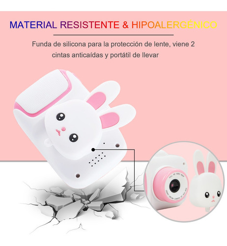 Cámara Video Digital Niño Niña Con 32gb Memoria Juegos 20mp
