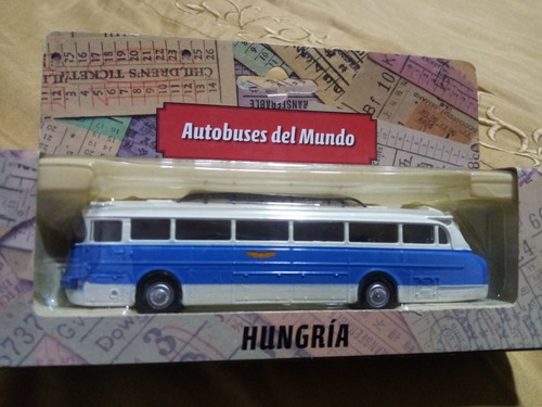 Autobus A Escala 1.72 Ikarus 1966 Coleccion Buses Mundo Peru