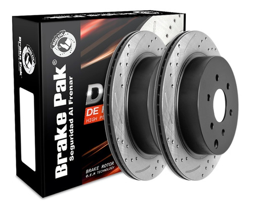 Disco Freno Brakepak Nissan New Pathfinder R51 2.5-4.0