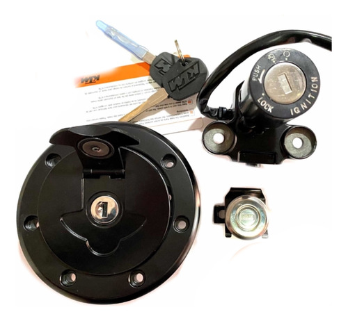 Kit Switch Completo Con Tapa Tanque Duke 200/390 Originalktm