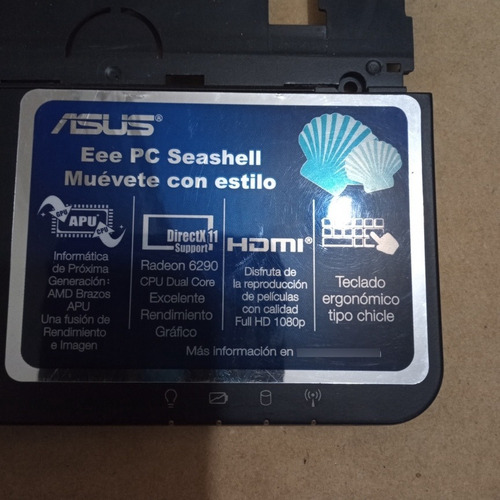 Targeta Madre Asus Con Pasword En Bios Eee Pc R051bx 1015bx