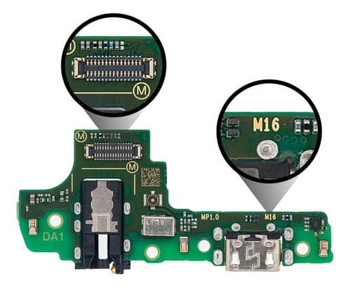 Pin Placa De Carga + Microfono Samsung A10s A107 M16