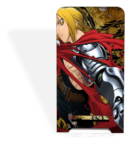 Porta Celular De Mesa Fullmetal Ed Em Mdf