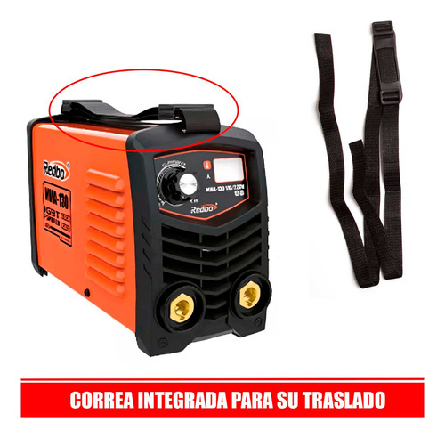 Soldadora Inversora Redbo + Careta Fotosensible 2 Escuadras
