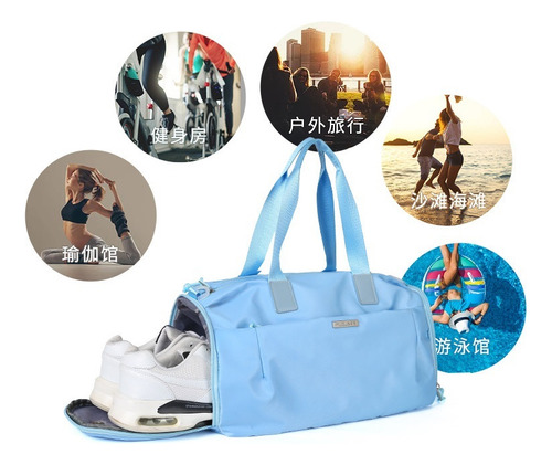 Bolso De Deportes De Entrenamiento/bolso De Viaje Portátil