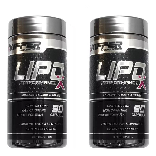 2 Quemador Lipo X Performance Lose Weight 90 Caps