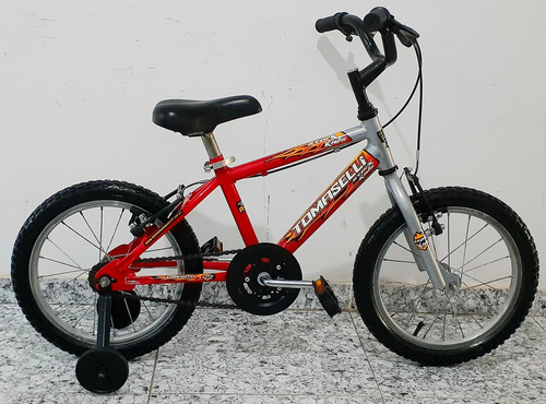 Bicicleta Usada R14 Bmx Exc.est. Como Nueva Para 4 A 6 Años Rojo 14 " (Usado)