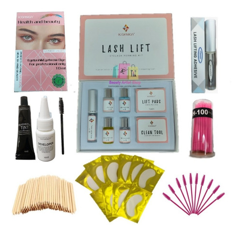 Kit Lash Lift + Peg Lomansa + Tinte + Parches Y Más