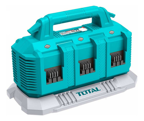 Cargador De Bateria 20v 4ah 6 Puertos Total Tfcli2064