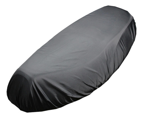 Funda De Asiento De Motocicleta Universal A Prueba Negro M