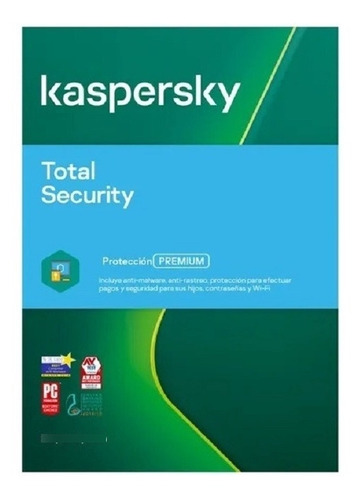Kaspersky Total Security, Lic 1 Año, Para 3 Dispositivos