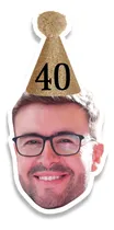 Comprar Editamos Tu Foto Cumple 40 30 21 18 Divertido Kit Imprimible