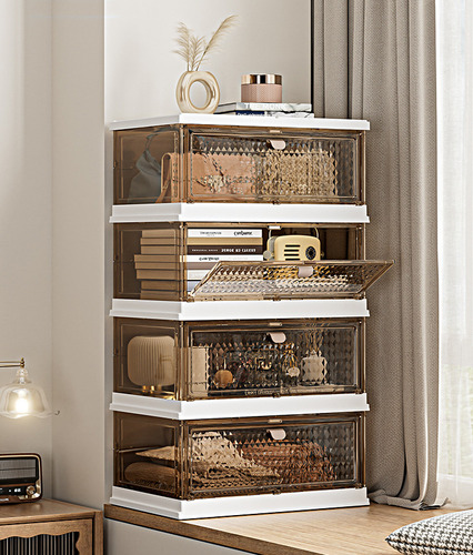 Color Plegable Mueble Organizador Cajas Zapatera De 5niveles Color Marrón Claro