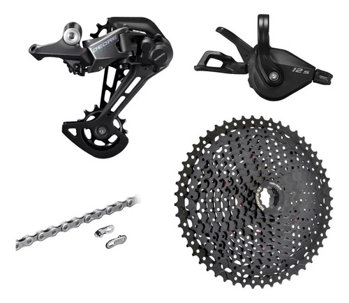 Kit Deore M6100 12v Cassete Hg 11/52t