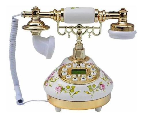 Teléfono Diseño Antiguo De Ceramica 