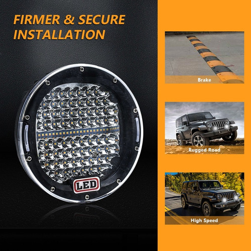 7 Pulgadas 300w Offroad Led Barra De Luz De Trabajo Blanco+á