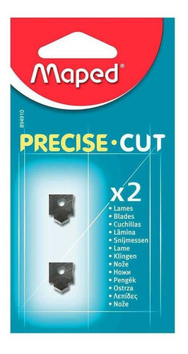 Lâmina Para Refiladora Maped Precise Cut 2 Unidades