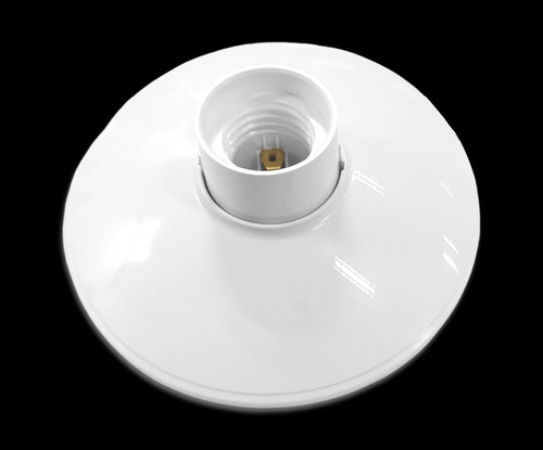 Wall Socket Slim A Presion E27 4a 220v Blanco Opalux