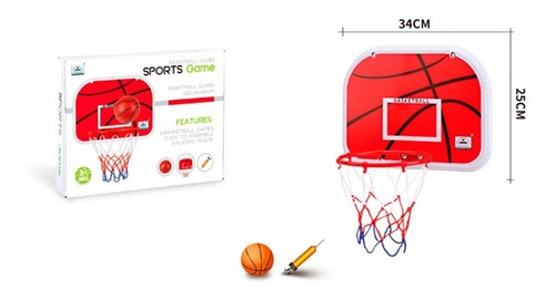 Imagen 1 de 1 de Tablero De Basquet 34 X 25cm 1817707 E.normal