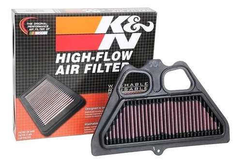 Imagem 2 de 5 de Filtro De Ar K&n Kn Kawasaki Z900 2018 A 2022 Ka-9017