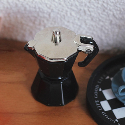 Casa De Muñecas En Miniatura Pot Escala 1:12 Para Negro